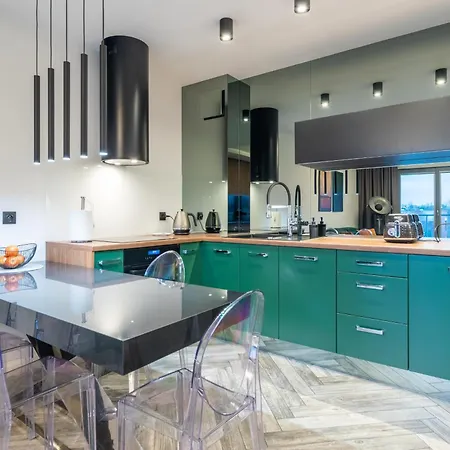 Apartament Nadmorze Premium - W Pełni Klimatyzowany, Plaża, Parking Podziemny, Taras Gdańsk