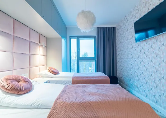 Apartman Nadmorze Premium - W Pelni Klimatyzowany, Plaza, Parking Podziemny, Taras *