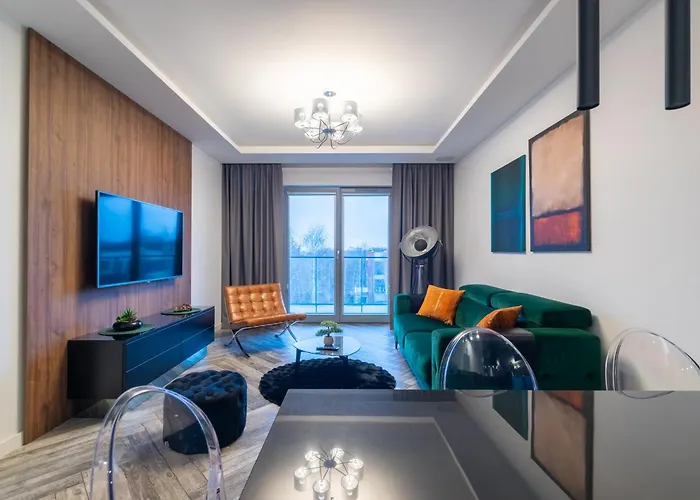 Nadmorze Premium - W Pelni Klimatyzowany, Plaza, Parking Podziemny, Taras