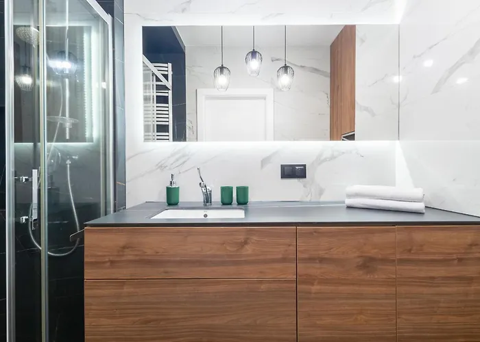 Nadmorze Premium - W Pelni Klimatyzowany, Plaza, Parking Podziemny, Taras