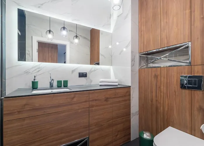 Nadmorze Premium - W Pelni Klimatyzowany, Plaza, Parking Podziemny, Taras Apartman